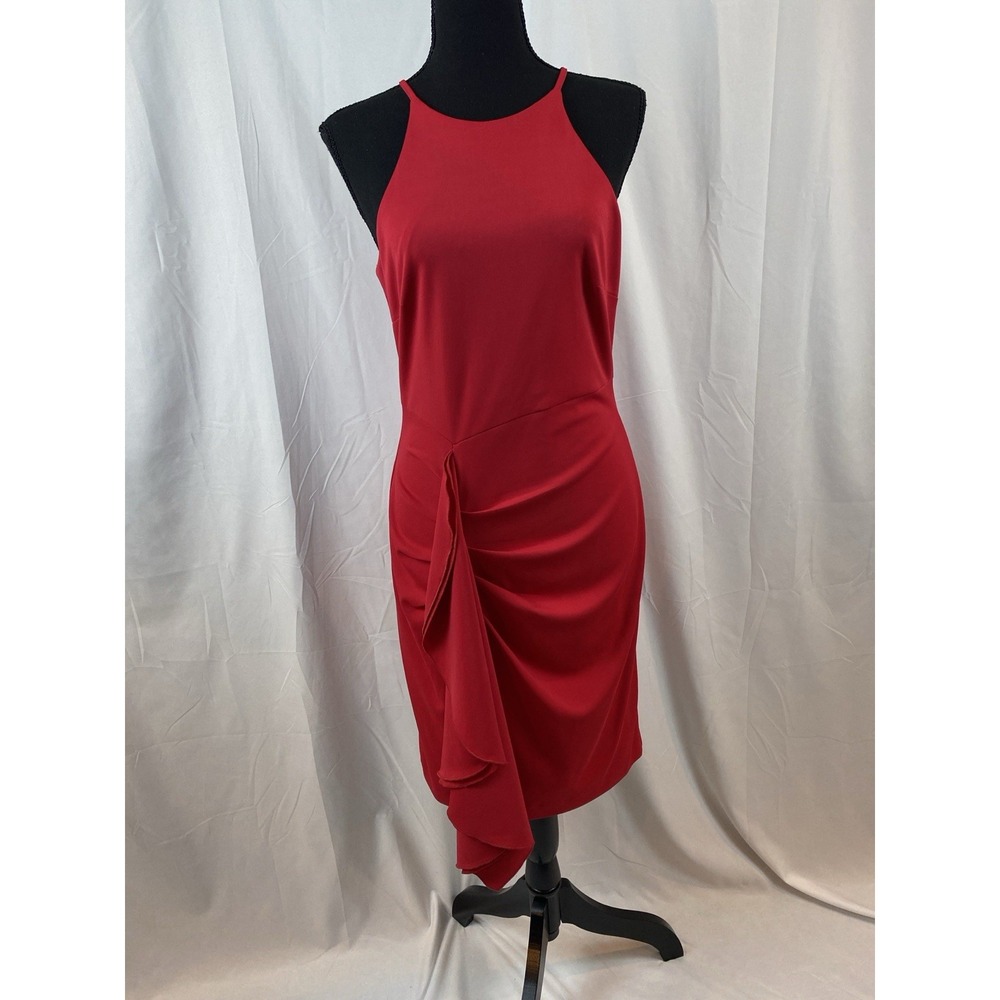 One33 Social Red Bodycon Dress Women's Size‎ 4